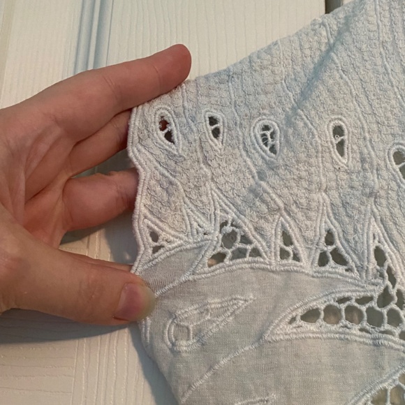 Free People Oversized Shell Pattern Top - Picture 4 of 5